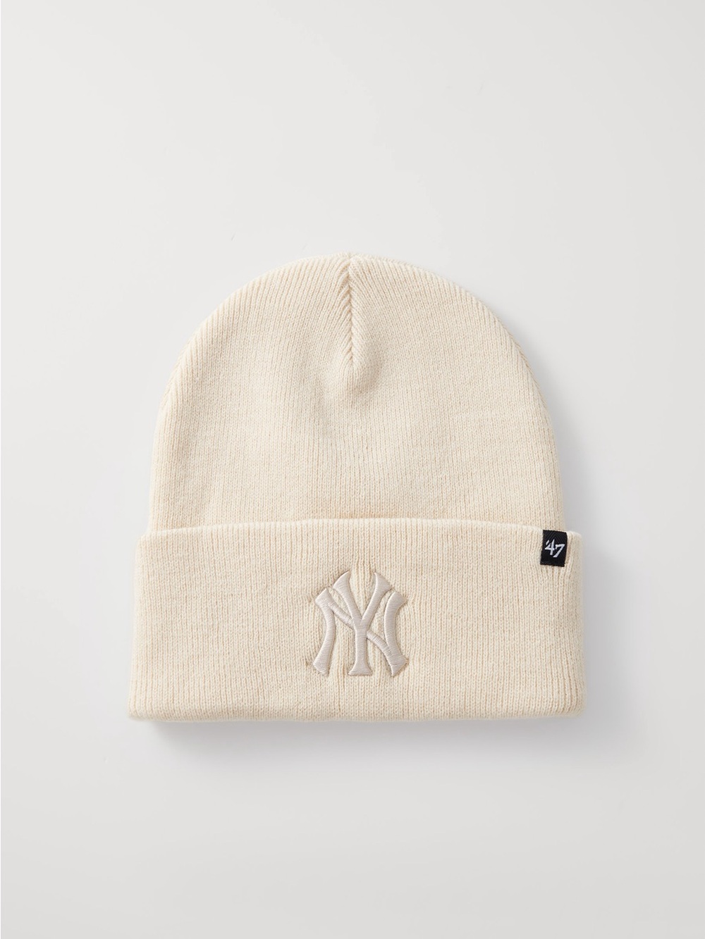 '47 New York Yankees Cream Knit Beanie